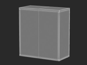 herman miller paragraph storage cabinet 11 3D Model
