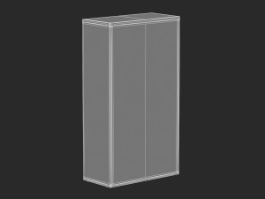 herman miller paragraph storage cabinet 10 3D Model