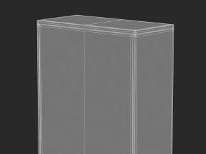 herman miller paragraph storage cabinet 10 3D Model