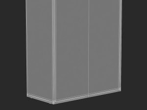 herman miller paragraph storage cabinet 10 3D Model