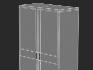 herman miller paragraph storage cabinet 10 3D Model