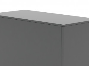 herman miller paragraph storage cabinet 9 Model 3D
