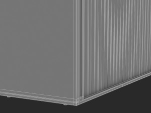 herman miller paragraph storage cabinet 9 Model 3D
