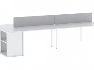 herman miller paragraph storage cabinet 7 3D Model