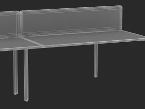 herman miller paragraph storage cabinet 7 3D Model