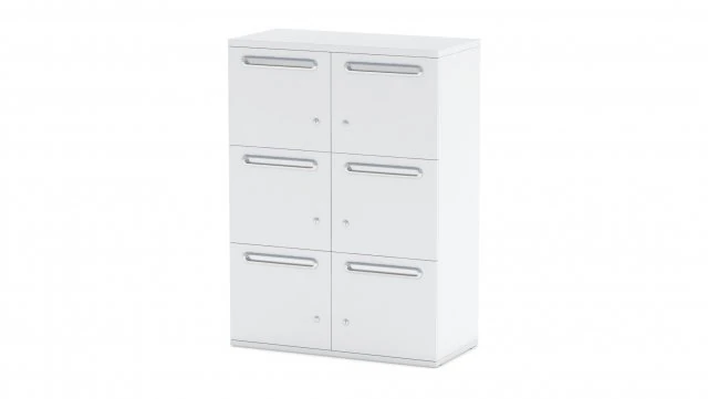 herman miller paragraph storage cabinet 6 3D Model .c4d .max .obj .3ds .fbx .stl .blend 