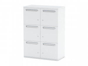 herman miller paragraph storage cabinet 6 3D Model