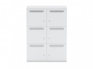 herman miller paragraph storage cabinet 6 3D Модель