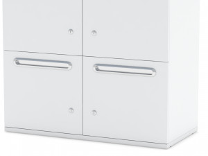 herman miller paragraph storage cabinet 6 3D Модель