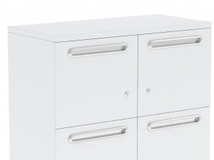 herman miller paragraph storage cabinet 6 3D Model