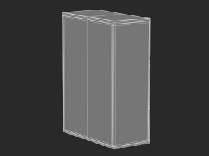 herman miller paragraph storage cabinet 6 3D Model