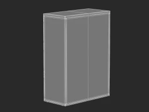 herman miller paragraph storage cabinet 6 3D Model