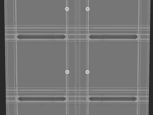 herman miller paragraph storage cabinet 6 3D Model