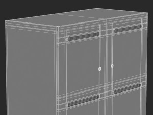 herman miller paragraph storage cabinet 6 3D Модель
