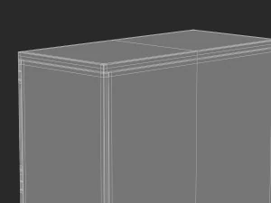 herman miller paragraph storage cabinet 6 3D Model