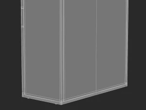herman miller paragraph storage cabinet 5 3D Model