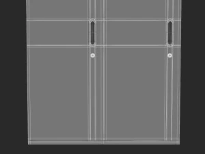 herman miller paragraph storage cabinet 5 3D Model