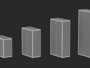 шафа для зберігання абзаців германа міллера 4 3D Модель