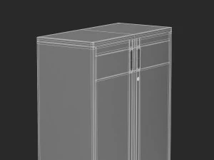 шафа для зберігання абзаців германа міллера 4 3D Модель