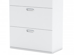 herman miller paragraph storage cabinet 3 3D Model