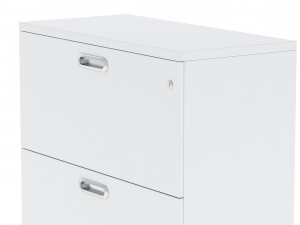 herman miller paragraph storage cabinet 3 3D Model