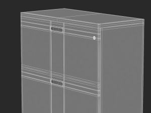 herman miller paragraph storage cabinet 3 3D Model