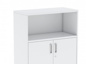 herman miller paragraph storage cabinet 2 Modelo 3D