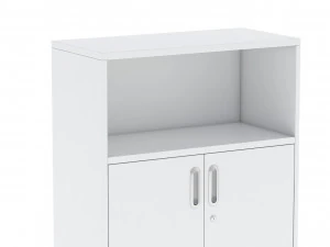 herman miller paragraph storage cabinet 2 3D Model