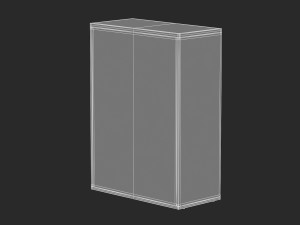 herman miller paragraph storage cabinet 2 Modelo 3D