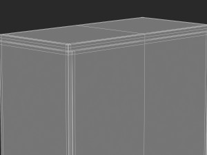 herman miller paragraph storage cabinet 2 Modelo 3D