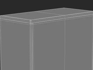 herman miller paragraph storage cabinet 2 3D Model