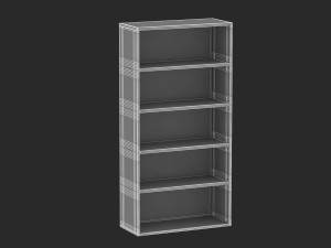 herman miller paragraph storage cabinet 1 3D मॉडल