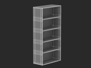 herman miller paragraph storage cabinet 1 3D मॉडल