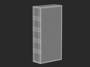 herman miller paragraph storage cabinet 1 3D मॉडल
