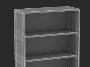 herman miller paragraph storage cabinet 1 3D मॉडल
