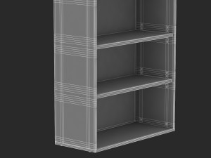 herman miller paragraph storage cabinet 1 3D मॉडल