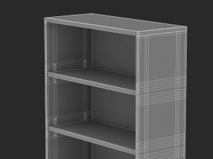 herman miller paragraph storage cabinet 1 3D मॉडल