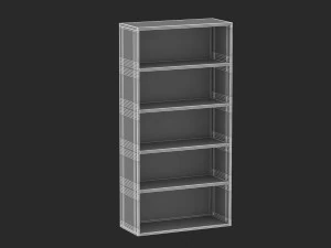 14 storage cabinets collection 3D Model