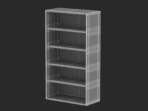 14 storage cabinets collection 3D Model