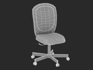 17 office chairs collection 3d 3D Model