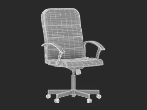 17 office chairs collection 3d 3D Model