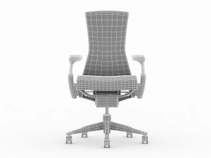 17 office chairs collection 3d 3D Model