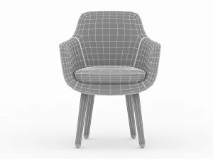 17 office chairs collection 3d 3D Model