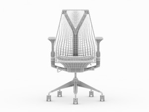17 office chairs collection 3d Modèle 3D