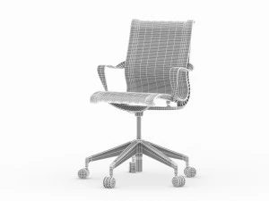 17 office chairs collection 3d 3D Model