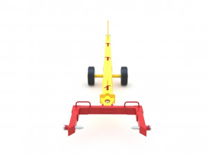 tug aircraft tow bar Modelo 3D