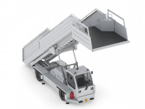 passenger steps car Model 3D
