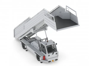 passenger steps car 3D Model