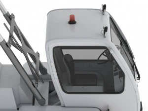 passenger steps car 3D Model