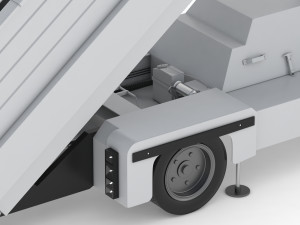 passenger steps car Model 3D
